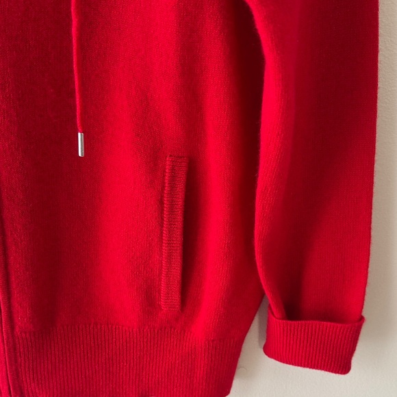 Charter Club Luxury Red Cashmere Sweater - Picture 4 of 11